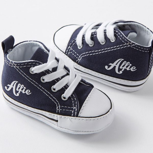 personalised baby converse sneakers