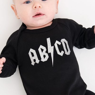 acdc babygrow